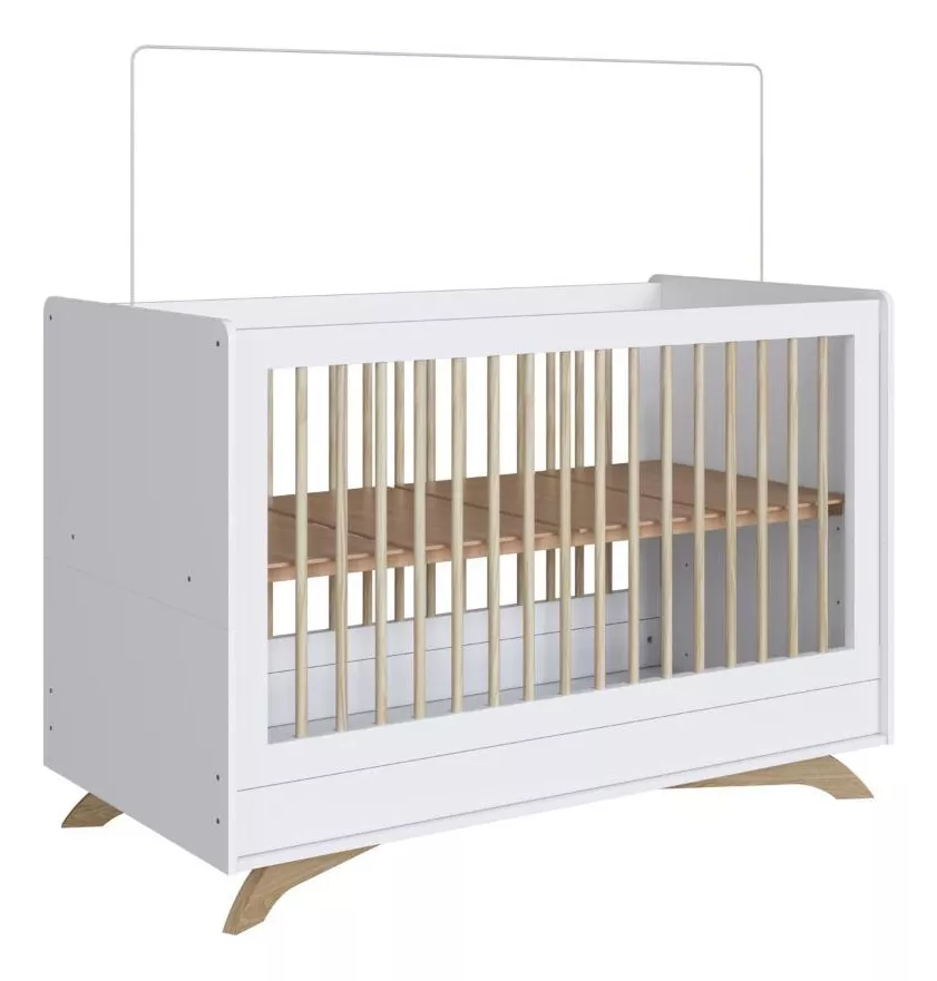 Juego de Dormitorio Infantil Cuna + Cajonera Rosa - Image 2