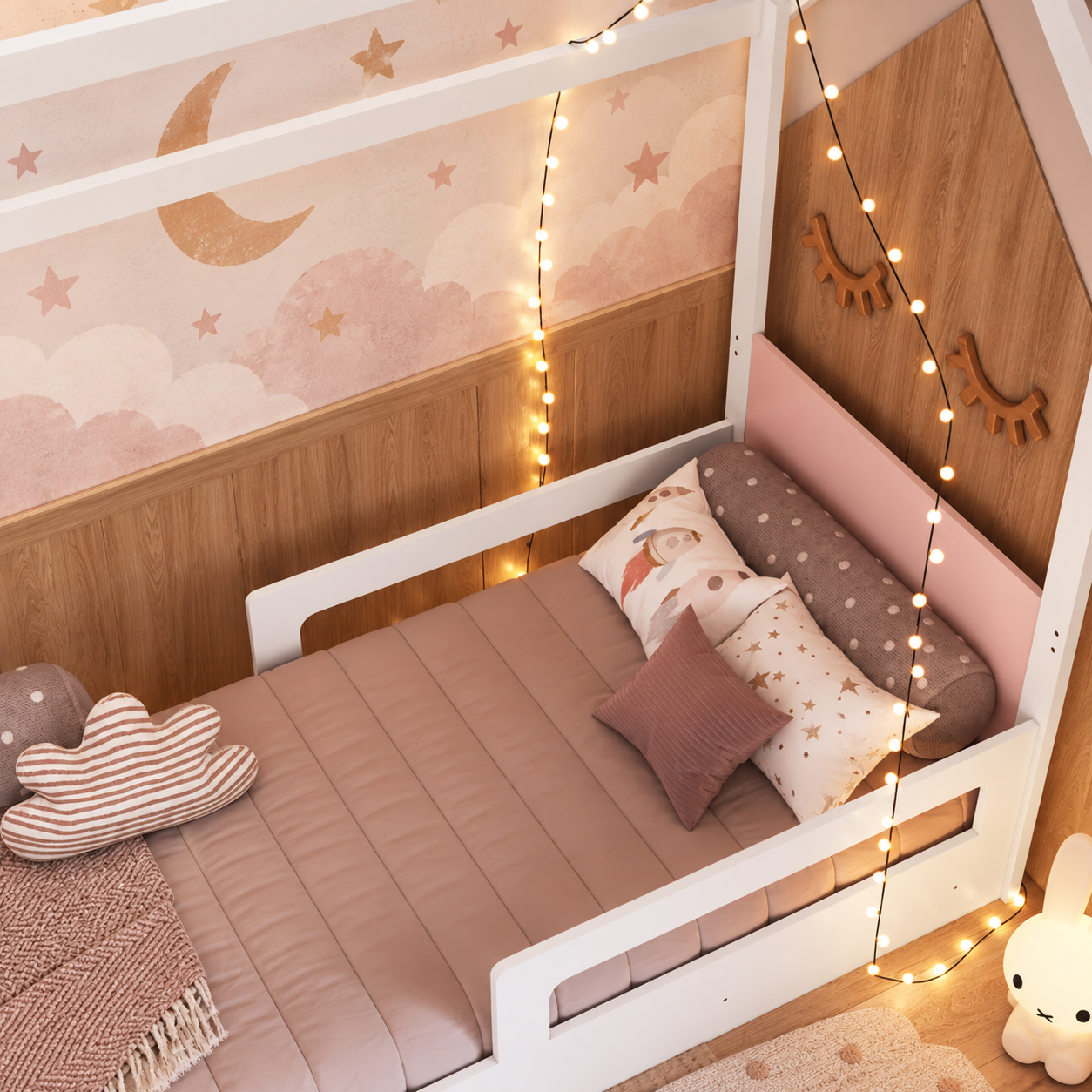 Cama Siena - Rosado - Imagen 2