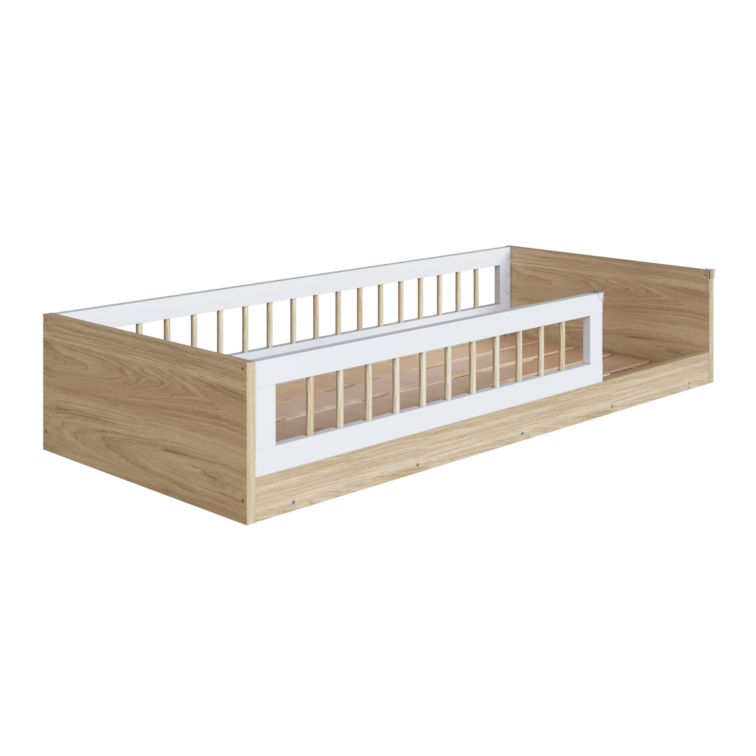 Cama Infantil Estilo Montessori Marrón - Imagen 4