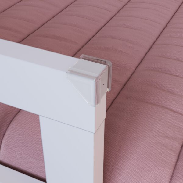 Cama Infantil Estilo Montessori Blanca - Imagen 3